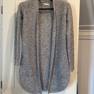 RW&Co light grey cardigan size small